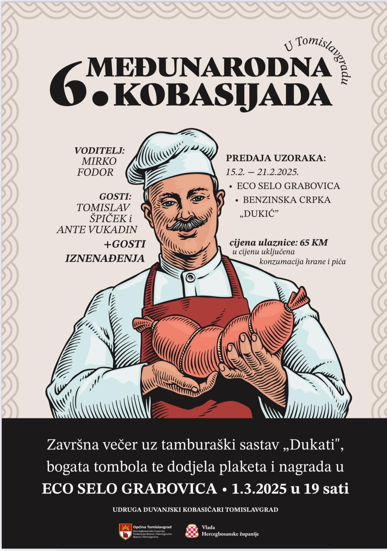 Sedma međunarodna kobasijada u Tomislavgradu